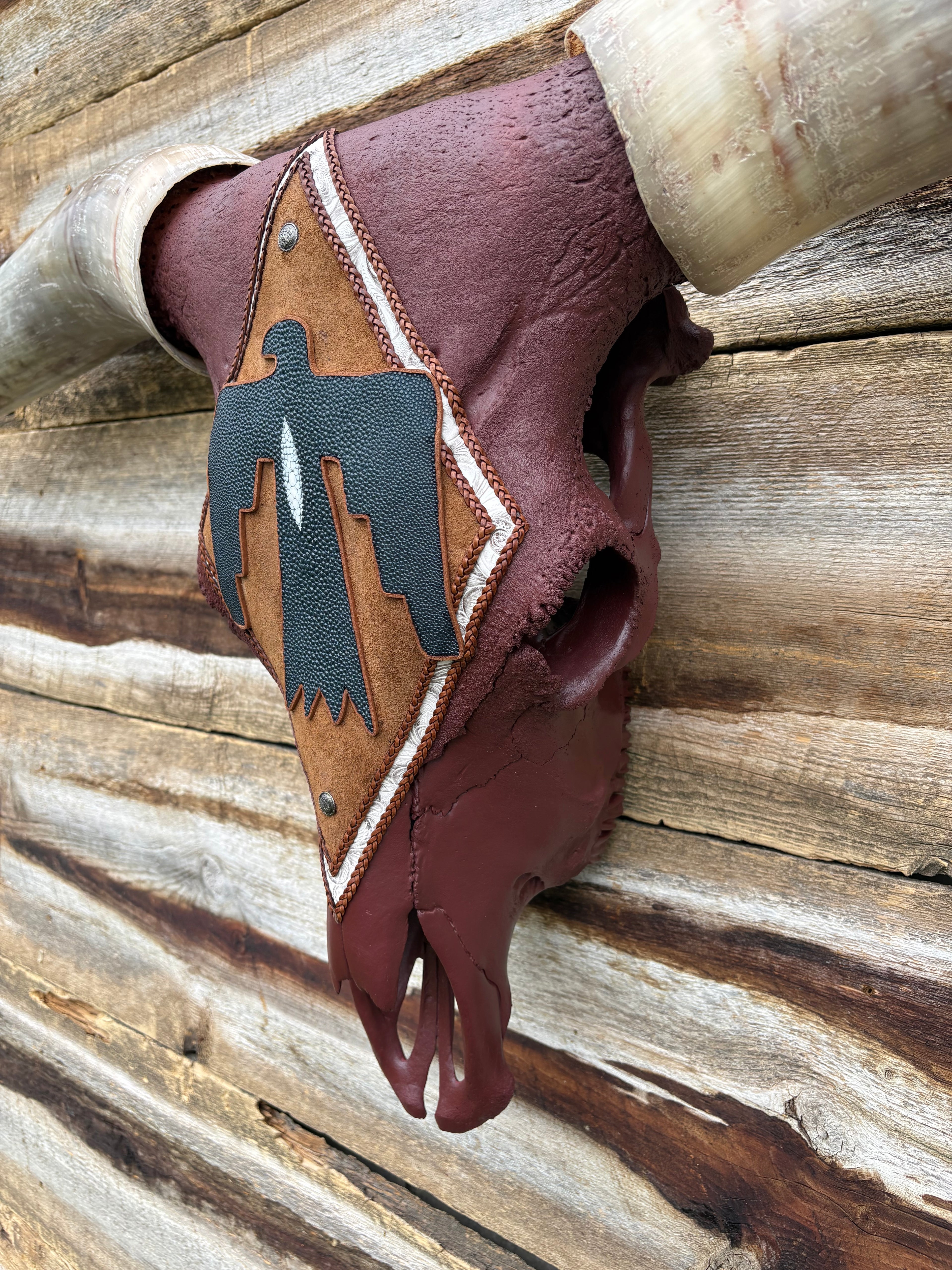 Maroon Thunderbird Longhorn