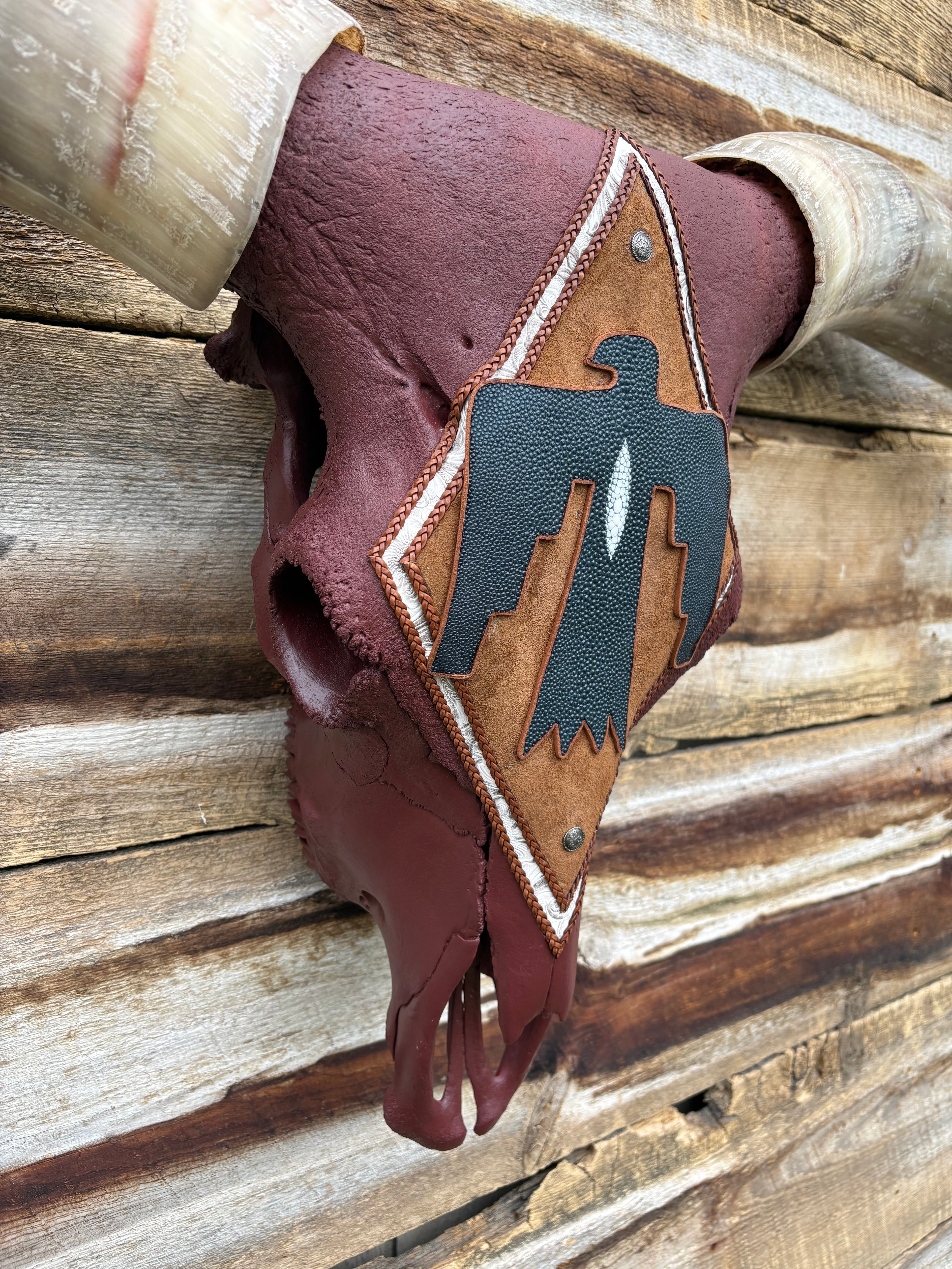 Maroon Thunderbird Longhorn