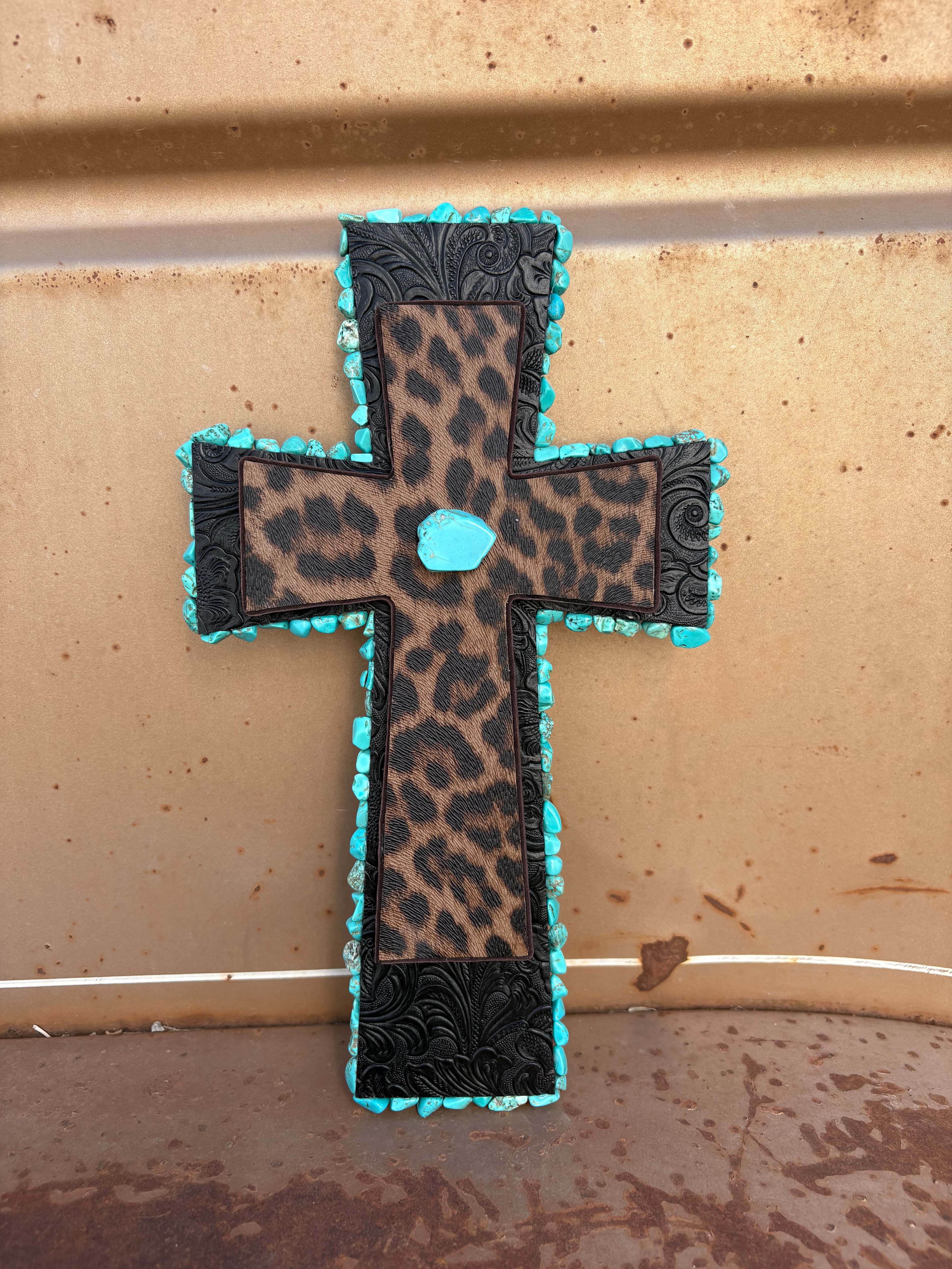Small Leopard Cross