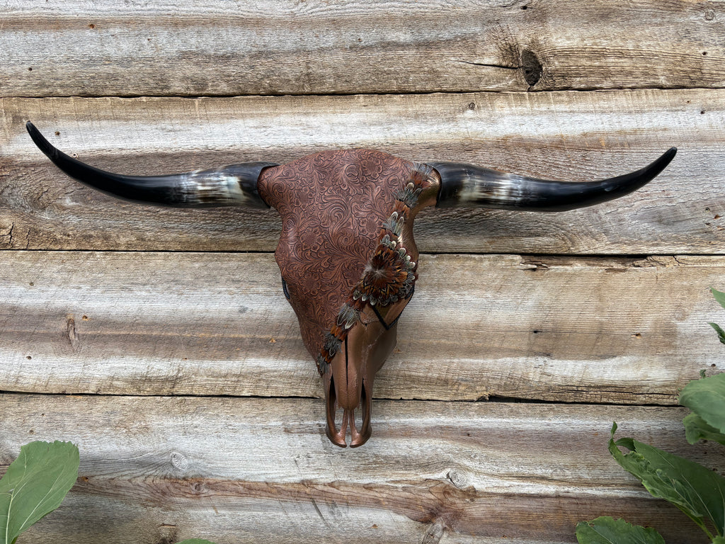 Brown and Gold Steer