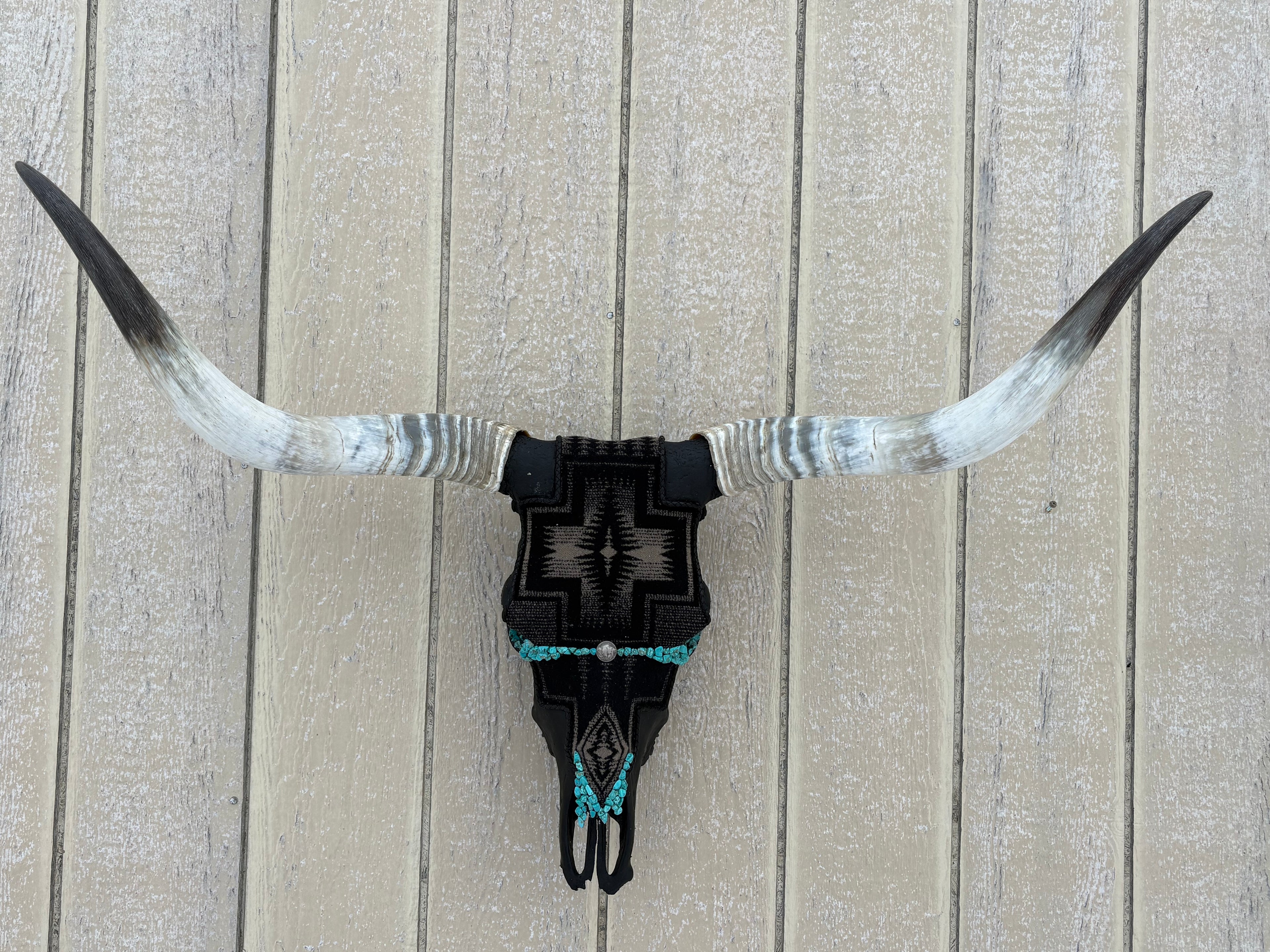 Black and Brown Pendleton Longhorn